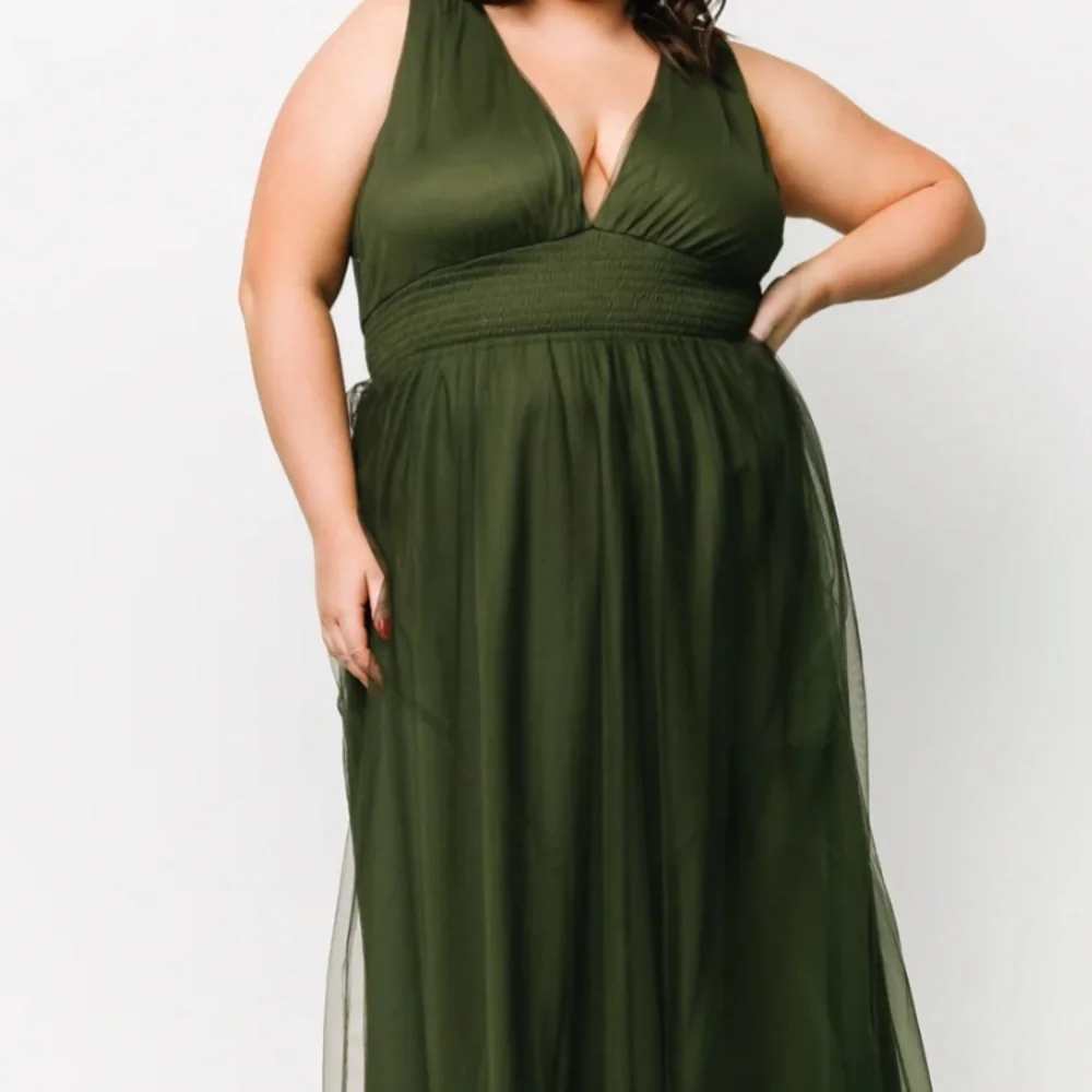 New w Tag: Baltic Born Kamila Tulle Maxi Dress. Size 2xl - Picture 3 of 13